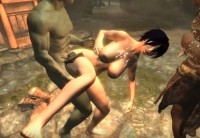 Трах мульт ролик из 3д порно игры с компьютерной графикой на ПК